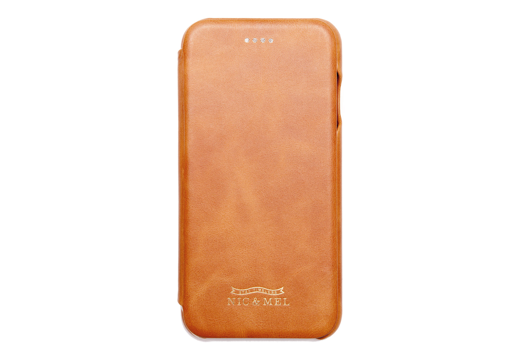 HEWITT BOOK CASE Cognac LeatheriPhone 6/6S/7/8